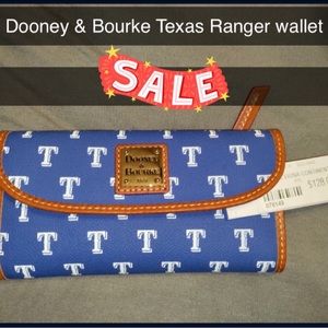 Dooney and Bourke Texas Rangers wallet